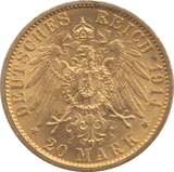 1914 GOLD 20 MARK GERMANY - Gold World Coins - Cambridgeshire Coins