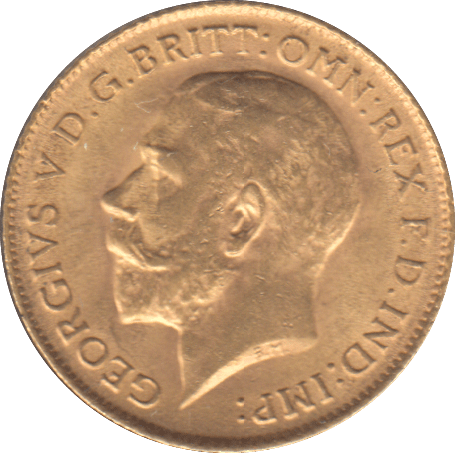 1914 GOLD HALF SOVEREIGN ( AUNC ) - HALF SOVEREIGN - Cambridgeshire Coins