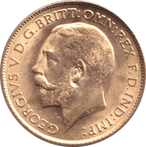 1914 GOLD HALF SOVEREIGN ( UNC ) - HALF SOVEREIGN - Cambridgeshire Coins