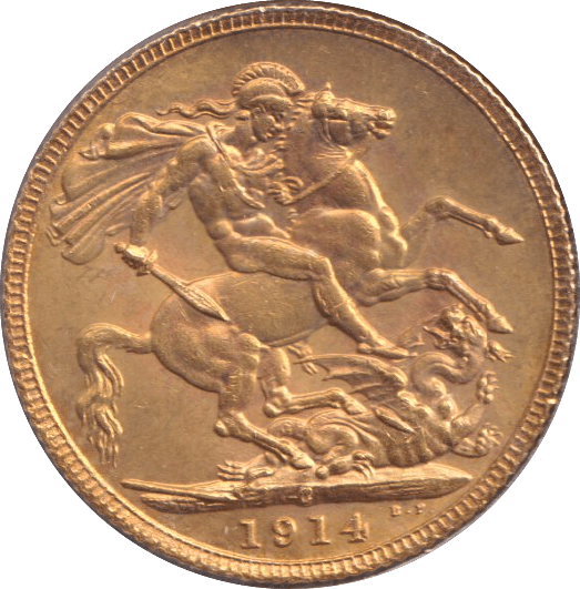 1914 GOLD SOVEREIGN ( AUNC ) OTTAWA MINT - SOVEREIGN - Cambridgeshire Coins