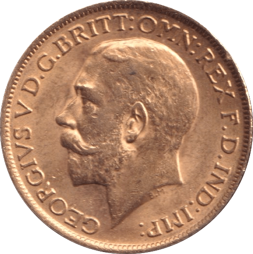 1914 GOLD SOVEREIGN ( AUNC ) - SOVEREIGN - Cambridgeshire Coins