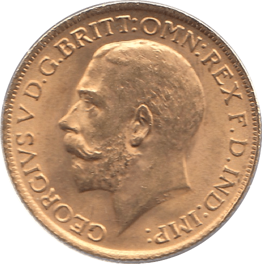 1914 GOLD SOVEREIGN ( AUNC ) - SOVEREIGN - Cambridgeshire Coins