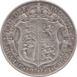 1914 HALFCROWN ( FINE ) - HALFCROWN - Cambridgeshire Coins