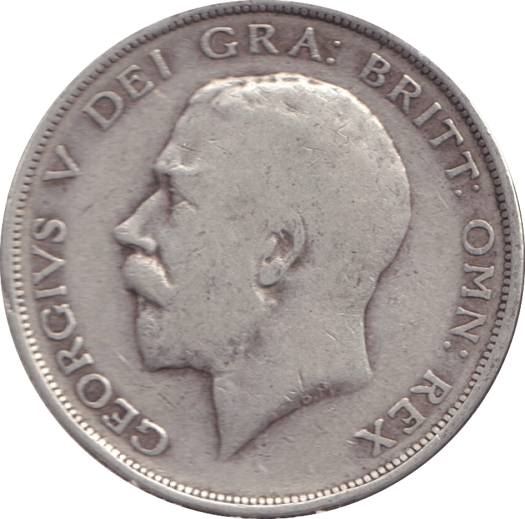 1914 HALFCROWN GEORGE V ( FINE ) - HALFCROWN - Cambridgeshire Coins