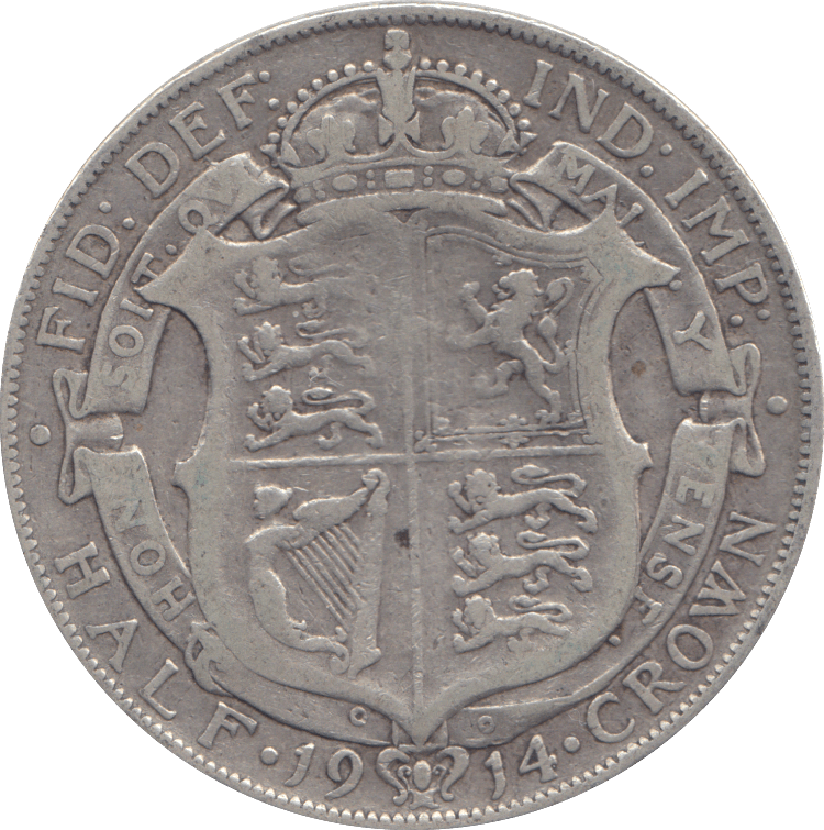 1914 HALFCROWN ( GF ) - HALFCROWN - Cambridgeshire Coins