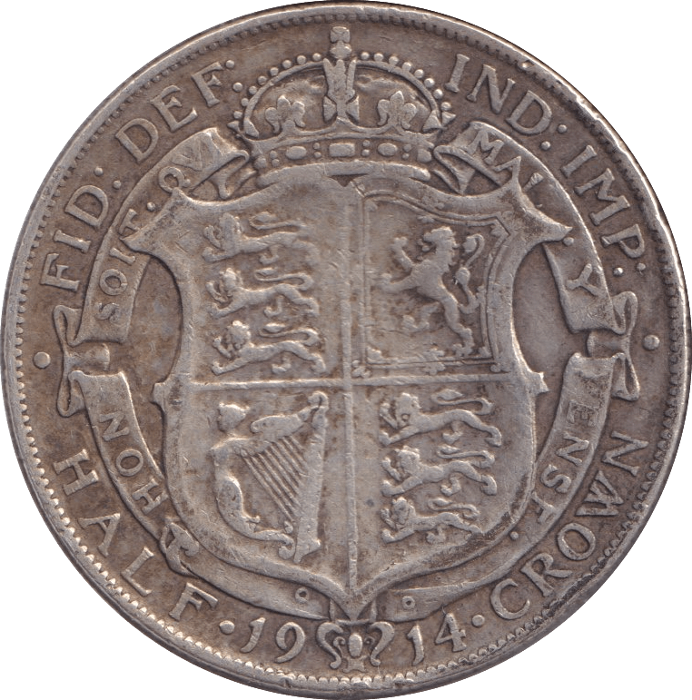 1914 HALFCROWN ( GF ) - HALFCROWN - Cambridgeshire Coins