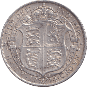 1914 HALFCROWN ( GF ) - HALFCROWN - Cambridgeshire Coins