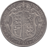 1914 HALFCROWN ( GF ) - HALFCROWN - Cambridgeshire Coins