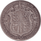1914 HALFCROWN ( GF ) - Halfcrown - Cambridgeshire Coins