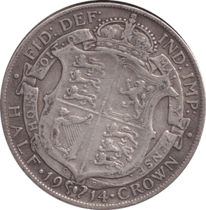 1914 HALFCROWN ( GF ) - HALFCROWN - Cambridgeshire Coins