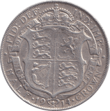 1914 HALFCROWN ( GF ) - HALFCROWN - Cambridgeshire Coins