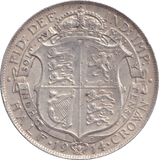 1914 HALFCROWN ( GVF ) - HALFCROWN - Cambridgeshire Coins