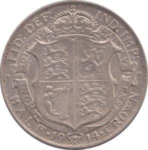1914 HALFCROWN ( GVF ) - HALFCROWN - Cambridgeshire Coins