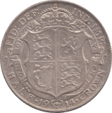 1914 HALFCROWN ( GVF ) - HALFCROWN - Cambridgeshire Coins