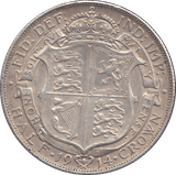 1914 HALFCROWN ( GVF ) - HALFCROWN - Cambridgeshire Coins