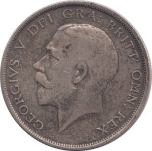 1914 HALFCROWN ( VF ) - FLORIN - Cambridgeshire Coins