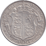 1914 HALFCROWN ( VF ) - HALFCROWN - Cambridgeshire Coins