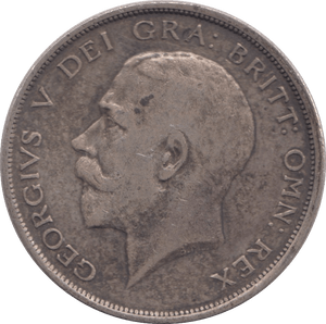 1914 HALFCROWN ( VF ) - Halfcrown - Cambridgeshire Coins