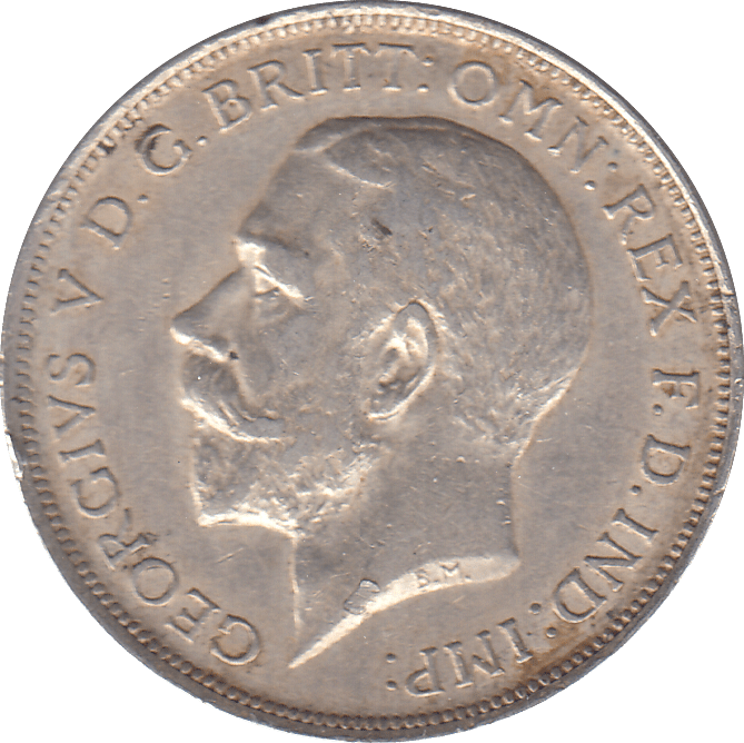 1914 ONE FLORIN ( GVF ) - FLORIN - Cambridgeshire Coins