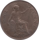 1914 PENNY ( AUNC ) - PENNY - Cambridgeshire Coins