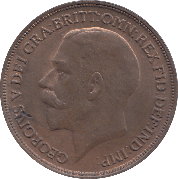 1914 PENNY ( AUNC ) - PENNY - Cambridgeshire Coins