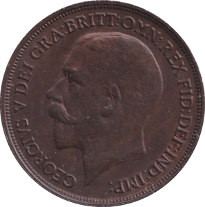 1914 PENNY ( AUNC ) - PENNY - Cambridgeshire Coins