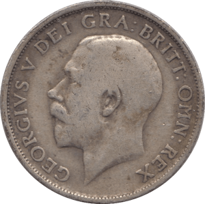 1914 SHILLING ( FINE ) - Shilling - Cambridgeshire Coins