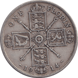 1914 SHILLING ( FINE ) - SHILLING - Cambridgeshire Coins