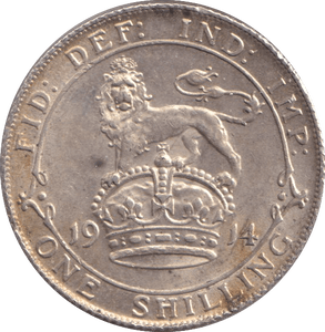 1914 SHILLING ( UNC ) - SHILLING - Cambridgeshire Coins