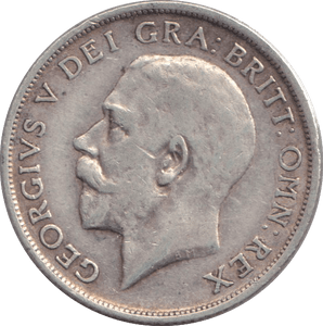 1914 SHILLING ( VF ) - SHILLING - Cambridgeshire Coins