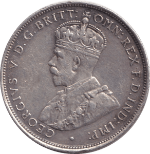 1914 SILVER FLORIN AUSTRALIA - SILVER WORLD COINS - Cambridgeshire Coins