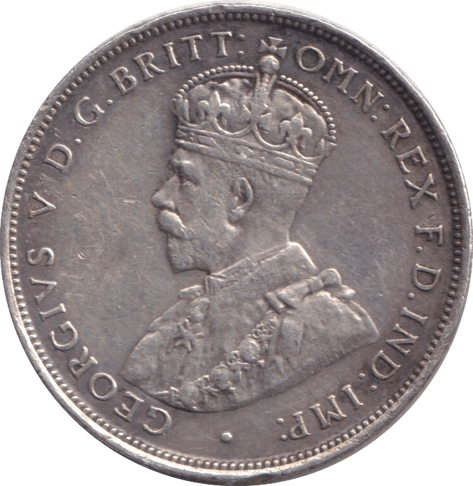 1914 SILVER FLORIN AUSTRALIA - SILVER WORLD COINS - Cambridgeshire Coins