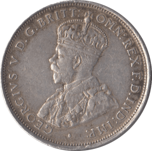 1914 SILVER FLORIN AUSTRALIA - SILVER WORLD COINS - Cambridgeshire Coins