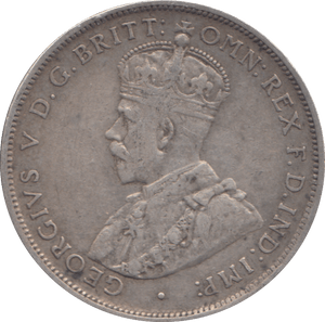 1914 SILVER FLORIN AUSTRALIA - SILVER WORLD COINS - Cambridgeshire Coins