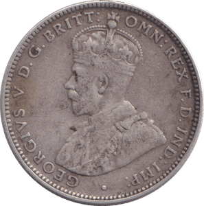 1914 SILVER ONE SHILLING AUSTRALIA - WORLD COINS - Cambridgeshire Coins