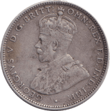 1914 SILVER ONE SHILLING AUSTRALIA - WORLD COINS - Cambridgeshire Coins