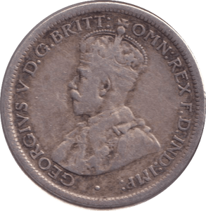 1914 SILVER SIXPENCE AUSTRALIA - SILVER WORLD COINS - Cambridgeshire Coins