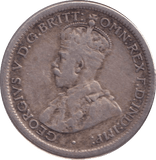 1914 SILVER SIXPENCE AUSTRALIA - SILVER WORLD COINS - Cambridgeshire Coins