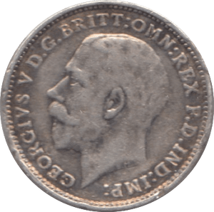 1914 SILVER THREEPENCE ( VF ) - Threepence - Cambridgeshire Coins