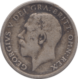 1914 SIX PENCE ( FINE ) - SIXPENCE - Cambridgeshire Coins