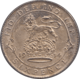 1914 SIXPENCE ( AUNC ) - Sixpence - Cambridgeshire Coins