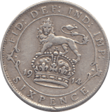 1914 SIXPENCE ( GF ) - SIXPENCE - Cambridgeshire Coins