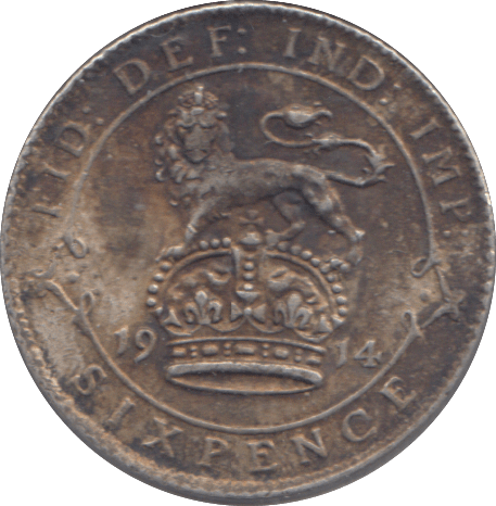 1914 SIXPENCE ( GF ) - SIXPENCE - Cambridgeshire Coins