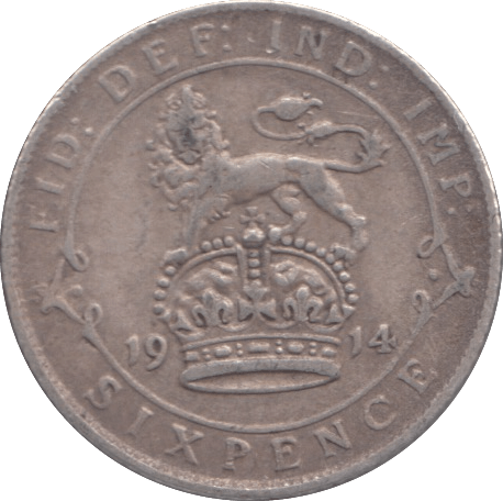 1914 SIXPENCE ( GF ) - Sixpence - Cambridgeshire Coins
