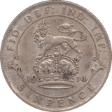 1914 SIXPENCE ( GVF ) - SIXPENCE - Cambridgeshire Coins