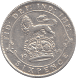 1914 SIXPENCE ( VF ) - SIXPENCE - Cambridgeshire Coins