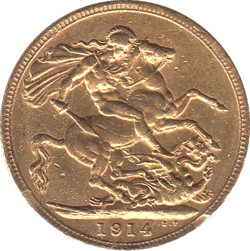 1914 SOVEREIGN ( GVF ) - SOVEREIGN - Cambridgeshire Coins