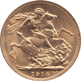 1914 SOVEREIGN ( UNC ) - SOVEREIGN - Cambridgeshire Coins