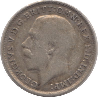 1914 THREEPENCE ( NF ) - THREEPENCE - Cambridgeshire Coins