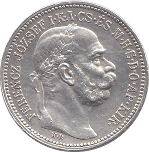 1915 1 KORONA AUSTRIA - WORLD COINS - Cambridgeshire Coins